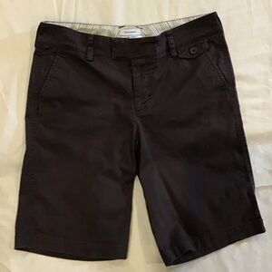 Dockers mid-rise curvy shorts in brown